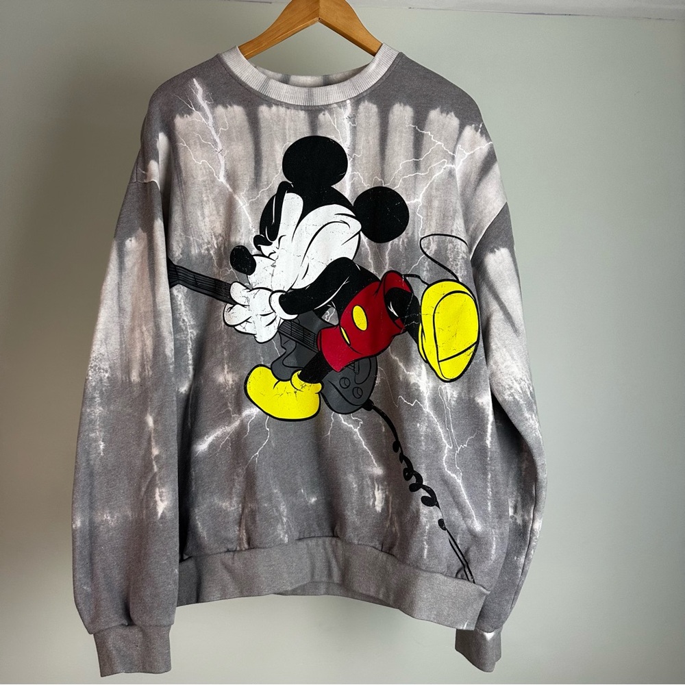 Mickey Mouse Guitar Sweatshirt